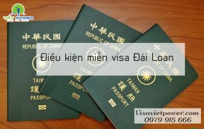 Cần điều kiện gì để được miễn visa Đài Loan