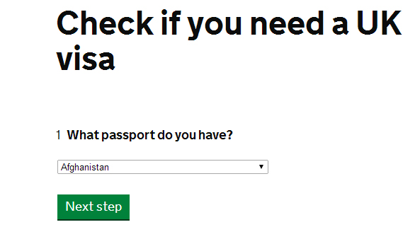 Hướng dẫn khai tờ khai visa Anh